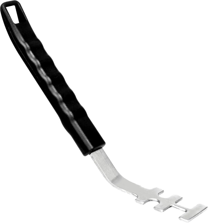 Grill Grate Lifter Stainless Steel Cooking Grate Lifters for Green Egg Parts, Grate Lifter Tool for Charcoal & Gas & Smoke Grills, Green Egg Tools, Kamado Grill, Weber Grill Accessories by GreenHaven Gardens