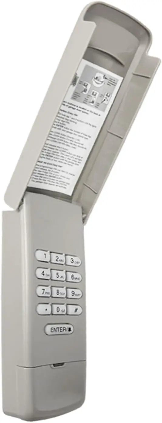 Garage Door Opener Keypad Compatible with Liftmaster Chamberlain Craftsman Garage Door Opener Universal Keypad Wireless Keyless Entry Outside Remote with 315/390 MHZ Learn Button Since 1993 by GreenHaven Gardens