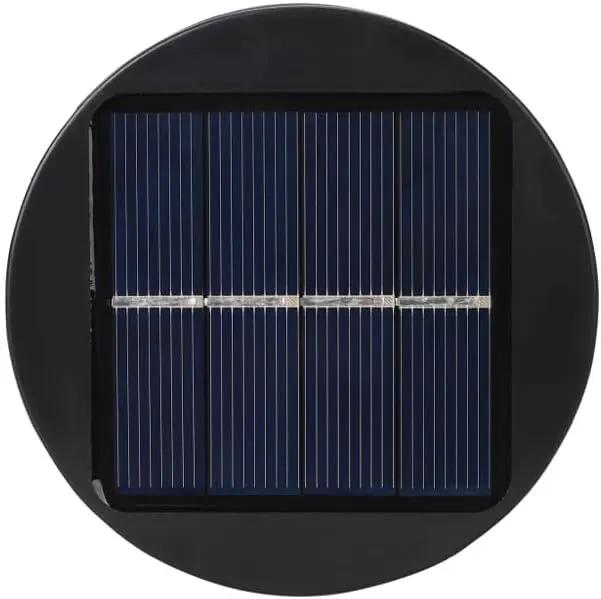 Techko Outdoor Solar Cylinder Bollard Path Lights, Modern Design, Waterproof IP65, Garden Lights for Landscape, Yard, Walkway, Pathway, Matte Black by GreenHaven Gardens