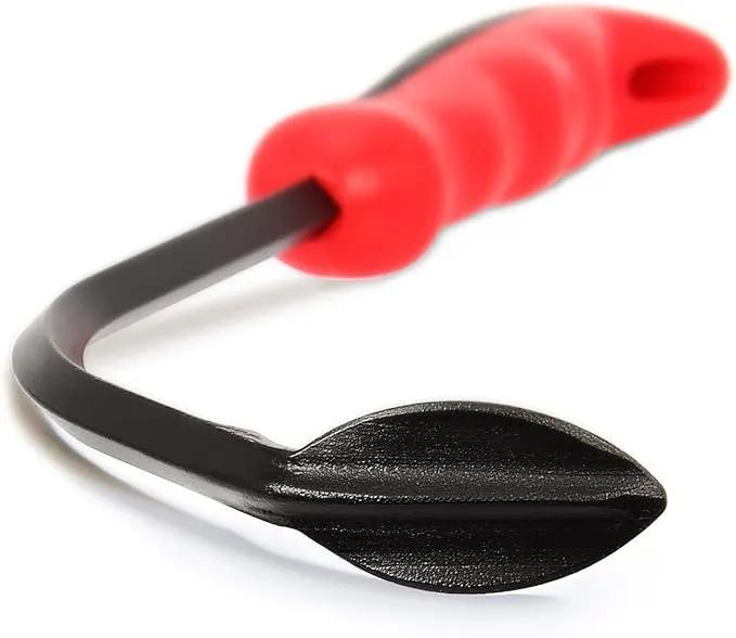 Garden Hook Weed Puller Tool Gardening Hand Cultivator Hand Tiller with Ergonomic Handle, Stainless Steel Weed Tool for Yard, Lawn & Garden by GreenHaven Gardens