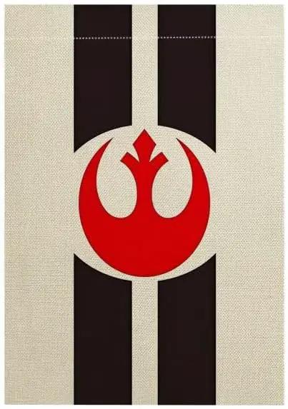 Rebel Alliance Garden Flag,Nationality Flag,Fade Resistant Polyester,Garden Decoration,Double-Sided,12 x 18 inches. by GreenHaven Gardens