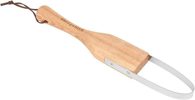 Berry&Bird Loop Weeder, 12.6-Inch Gardening Weed Cutter/Remover, Garden Weeding Scraper Tool with Wood Handle for Gardening, Lawn, Yard Work by GreenHaven Gardens