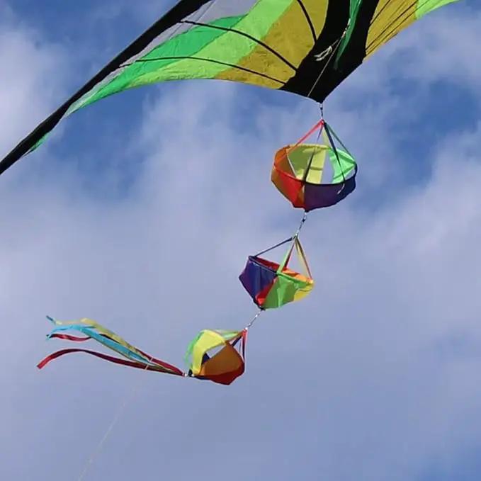 9KM DWLIFE 62" Fashion Windsocks Wind Twister Spinners Rainbow Kite Socks Flag Garden Yard Decoration by GreenHaven Gardens