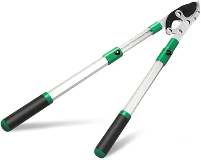 SK5 High-Performance Compound Action Anvil Lopper,Chops Thick Branches with Ease,2 Inch Cutting Capacity,28inch-40inch Telescoping Lopper, Tree Trimmer with Sturdy&Comfortable Handle by GreenHaven Gardens