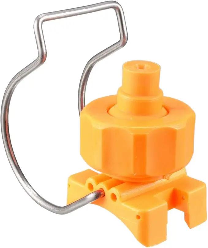 uxcell Spray Nozzle, 2" Adjustable Ball Flat Fan Full Cone Clamp Clip Nozzle Watering Irrigation by GreenHaven Gardens
