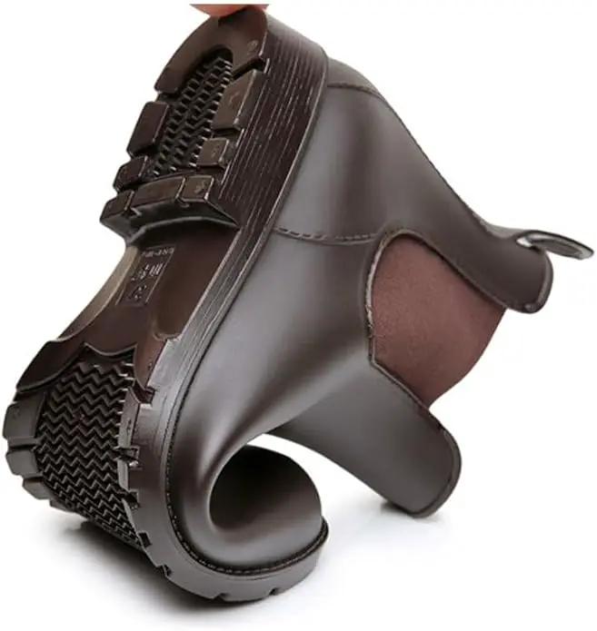 Asgard Women's Ankle Rain Boots Waterproof Chelsea Boots by GreenHaven Gardens