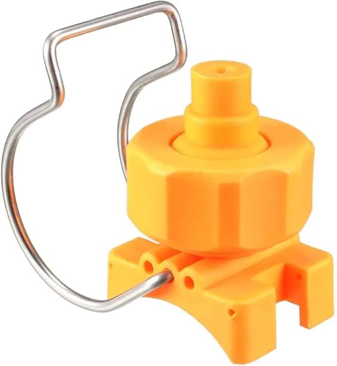 uxcell Spray Nozzle, 1-1/2" Adjustable Ball Flat Fan Full Cone Clamp Clip Nozzle Watering Irrigation by GreenHaven Gardens