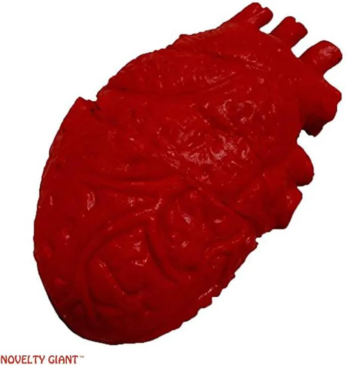 Life Size Foam Heart Gory Halloween Prop by GreenHaven Gardens