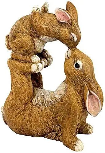 Design Toscano Balancing Bunny Love Garden Rabbit Statue by GreenHaven Gardens