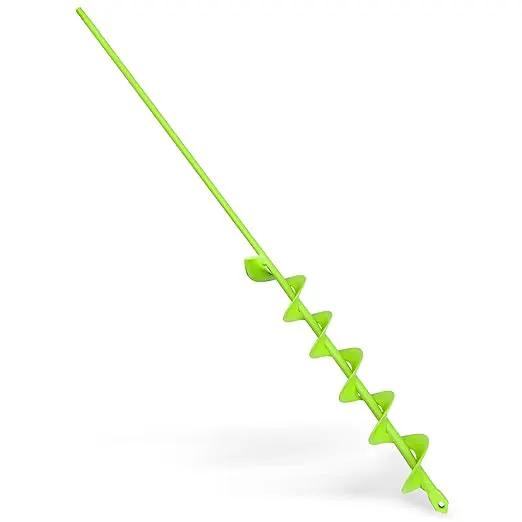 SYITCUN Auger Drill Bit for Planting - 2" X 32" Heavy-Duty Garden Auger Spiral Drill Bit - Bulb Planter Tool & Auger Post Hole Digger - 3/8" Hex Drive Drill by GreenHaven Gardens