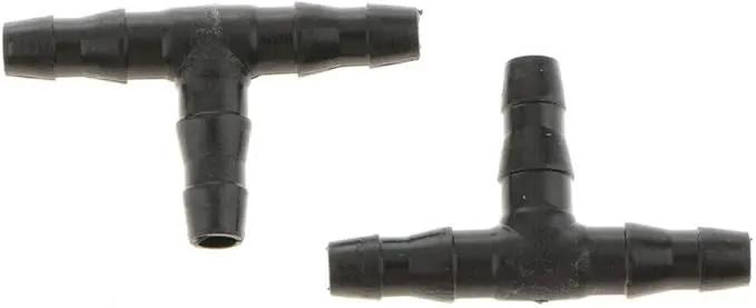 10PCS Micro Drip Irrigation System Dripper Tee Pipe Barb Hose Watering Garden by GreenHaven Gardens