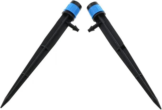 E-outstanding 20-Pack Irrigation Drippers 360 Degrees Adjustable Full Circle Type Micro Spray Drip Emitters Watering Sprinklers Garden Water Irrigation System Sprayers by GreenHaven Gardens