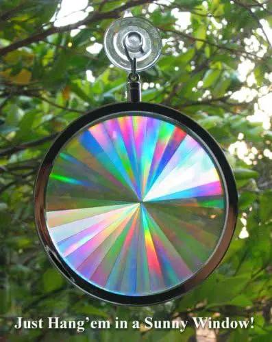 Suncatcher - Rainbow Prism Axicon Window Sun Catcher - These Suncatchers are Great for Feng Shui by GreenHaven Gardens