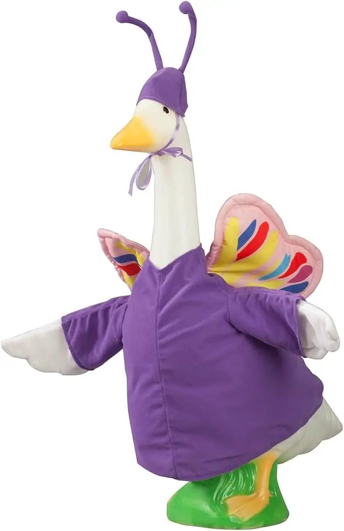 Fox Valley Traders Butterfly Goose Outfit by GagglevilleTM, Fits Large 23" H Statue by GreenHaven Gardens