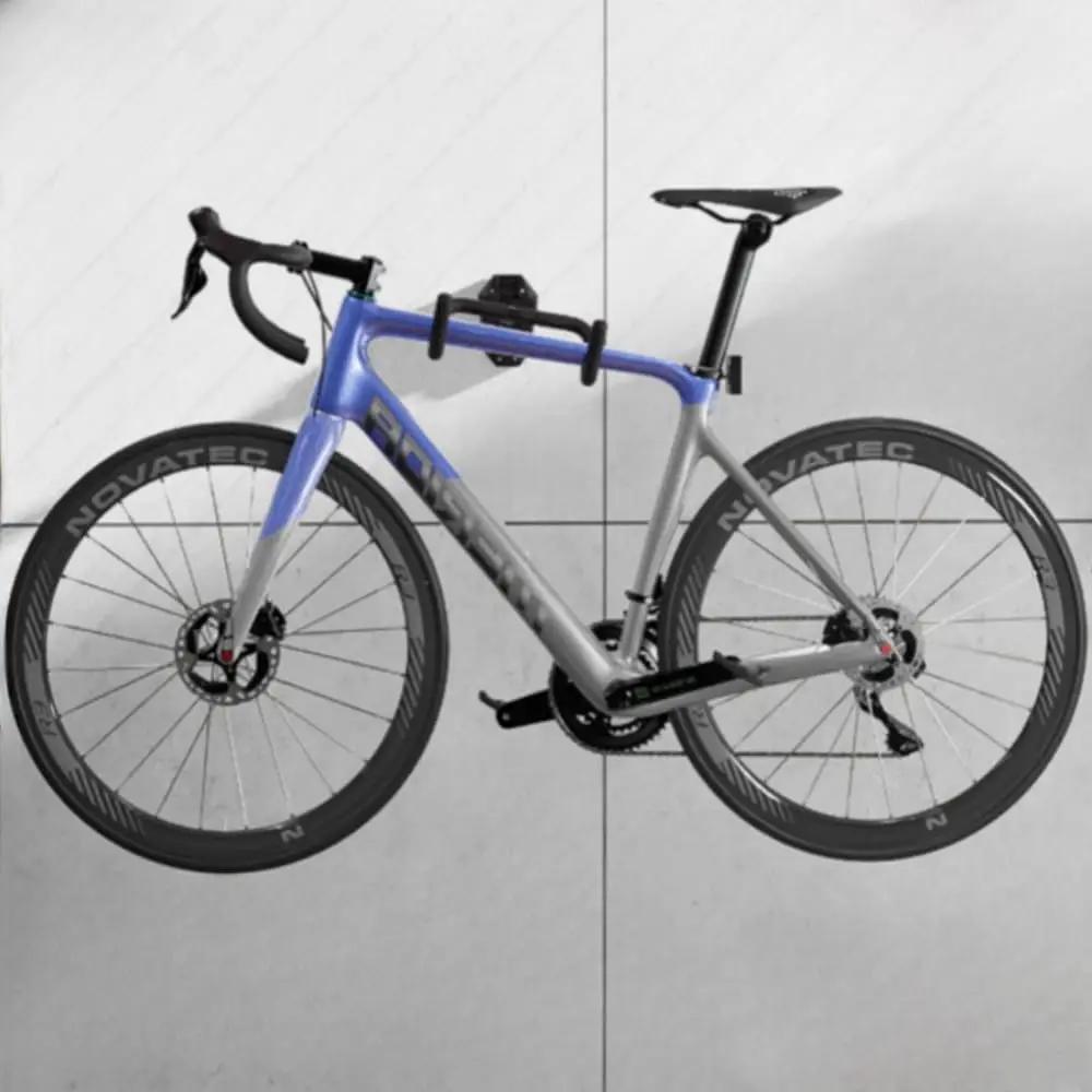 Bicycle Wall Mount Rack, Adjustable Angle, Foldable Design, with Mounting Hardware, Black (Screw fixation) by GreenHaven Gardens