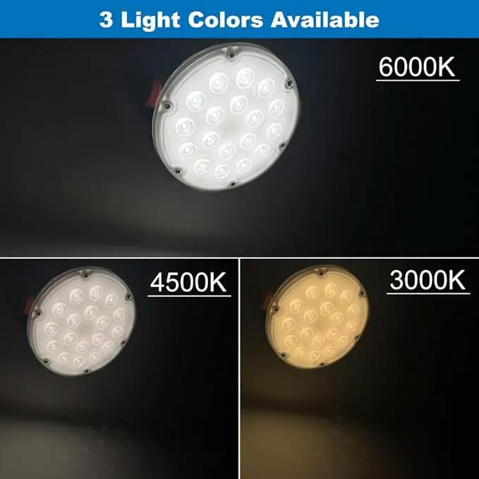TINSUM Solar Flag Pole Lights Outdoor, Solar Powered Flagpole Lights Dimmable Lighting American Flag Coverage Bright LED Spotlight fit 2'' to 3'' Flagpoles Mount for Commercial,Garden,Boat,Fence,Barn by GreenHaven Gardens