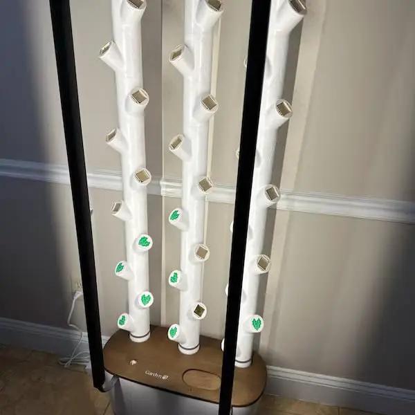 Grow Cubes for Hydroponic System/Compatible with Gardyn (10 Grow Cubes / 10 White caps) by GreenHaven Gardens