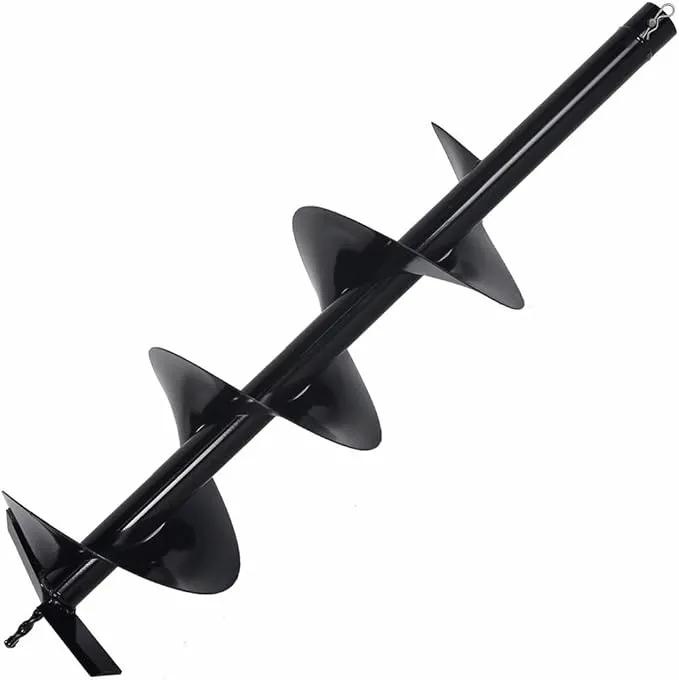 XtremepowerUS Post Hole Digger Replacement Auger Bits Digging 3/4" Shaft Size Plant Fence Dig Planting Hole Fence Dig (12") by GreenHaven Gardens