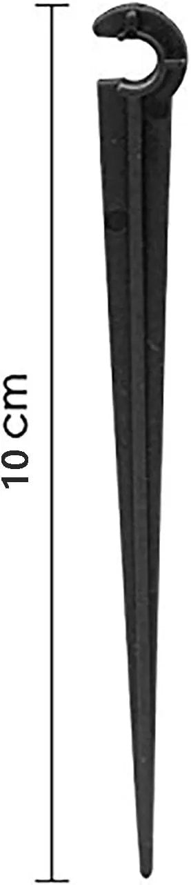50 Pcs Irrigation Support Stakes for 1/4-Inch Tubing Hose by GreenHaven Gardens