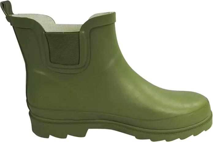 NORTY - Womens Ankle Rain Boots - Ladies Waterproof Winter Spring Garden Boot runs ½ size large by GreenHaven Gardens