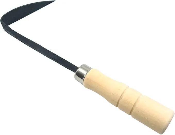 SUPIA Korean Gardening Tool ho-mi Hand Plow Hoe Spade, Trowel, Weeder, and More! an Excellent Tool for use in Any Vegetable or Flower Garden (Grass) by GreenHaven Gardens