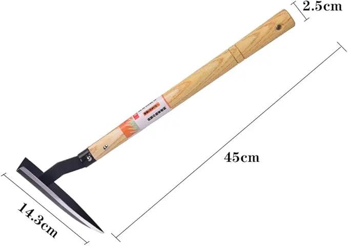 Garden Triangle Hoe Japanese Weeding - Blade Edge is Very Sharp by GreenHaven Gardens