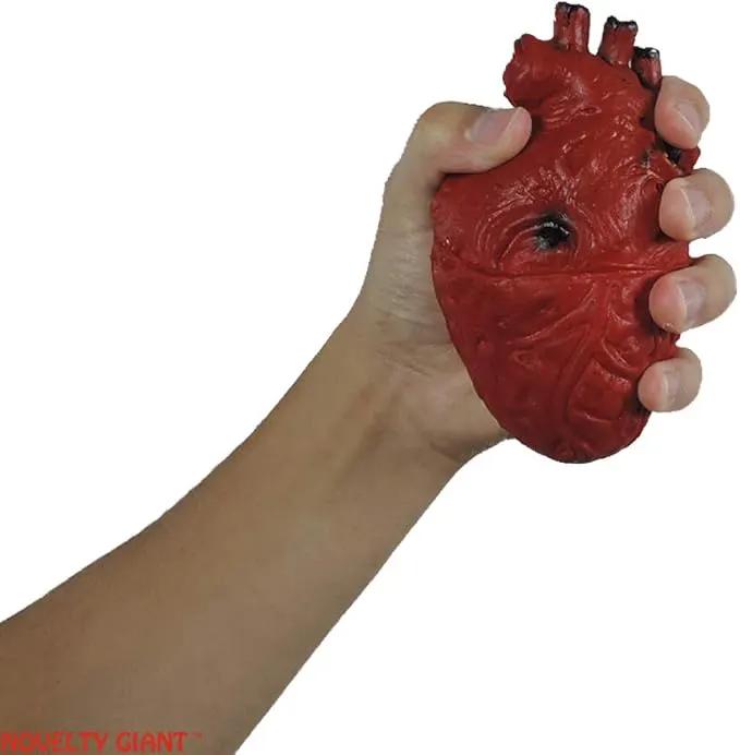 Life Size Foam Heart Gory Halloween Prop by GreenHaven Gardens
