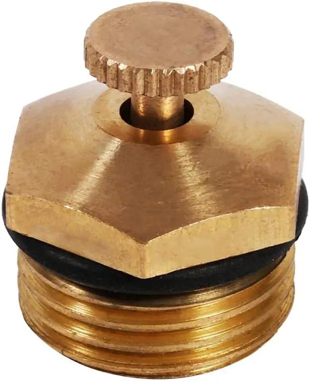 5pcs Brass Misting Nozzles Adjustable 1/2 inch Centrifugal Water Atomizing Spray Nozzle Mist Sprinkler Jet Water Save Sprinklers for Outdoor Cooling System Agricultural Lawn Garden Irrigation by GreenHaven Gardens