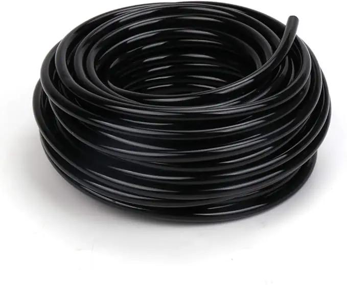 Garden Irrigation Tubing,1/4" Blank Distribution Tubing 50ft Flexible Tubing,Watering Drip Automatic Irrigation Equipment Set for Garden Greenhouse,Flower,Patio,Lawn (50 ft) by GreenHaven Gardens