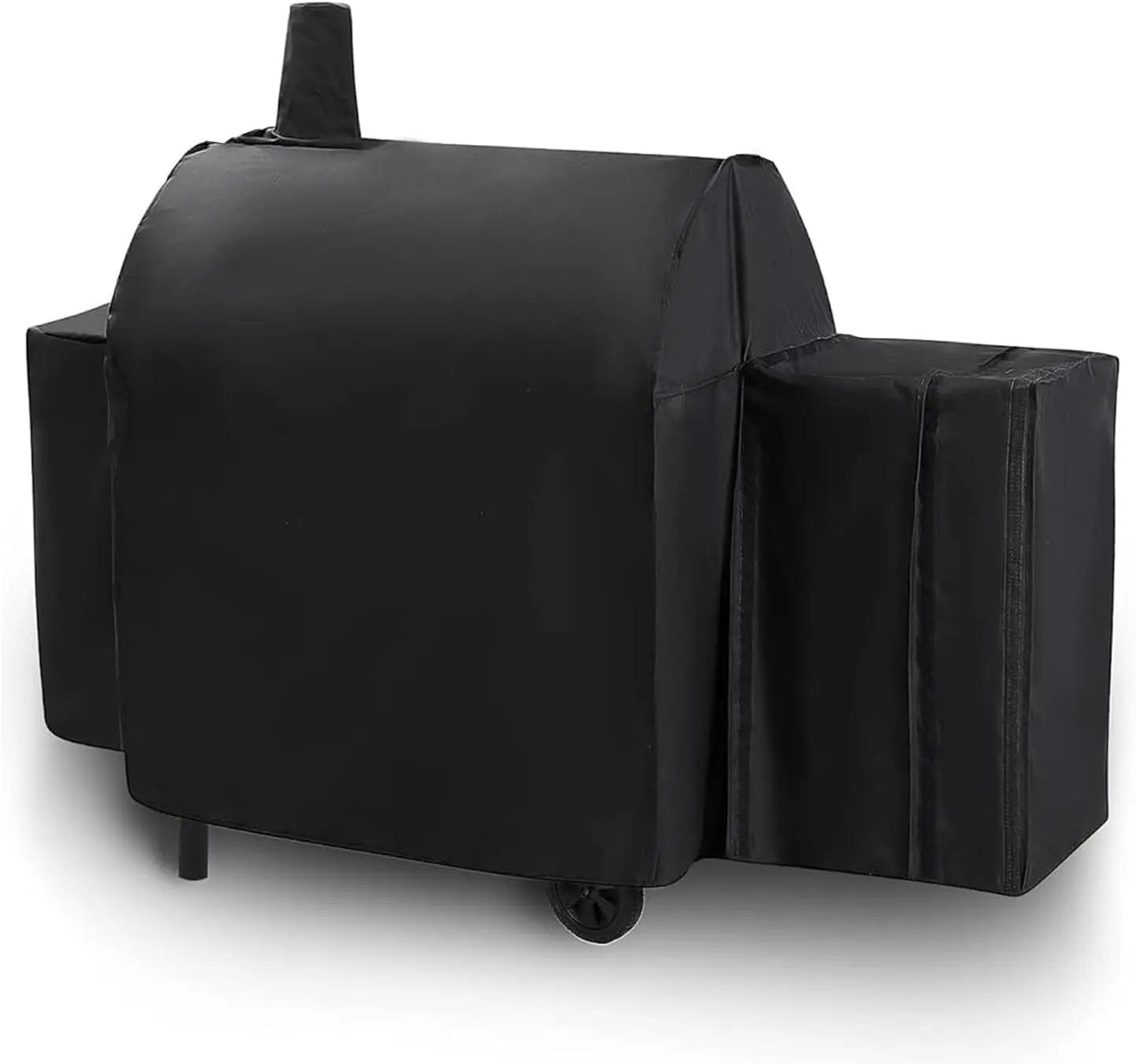 Grill Cover for Char-Griller Smokin Champ 1624 Smoking Champ Offset Smoker 1733, Blazer 2130 and Classic 2175, Heavy Duty Waterproof UV Resistant Cover, Outdoor BBQ Accessories by GreenHaven Gardens