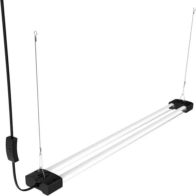 DYMOND Boostgro LED Seed Starter Grow Light 3FT Full Spectrum Linkable 5000k Daylight + 660nm Red + 450nm Blue Indoor Plant Lighting Fixture by GreenHaven Gardens