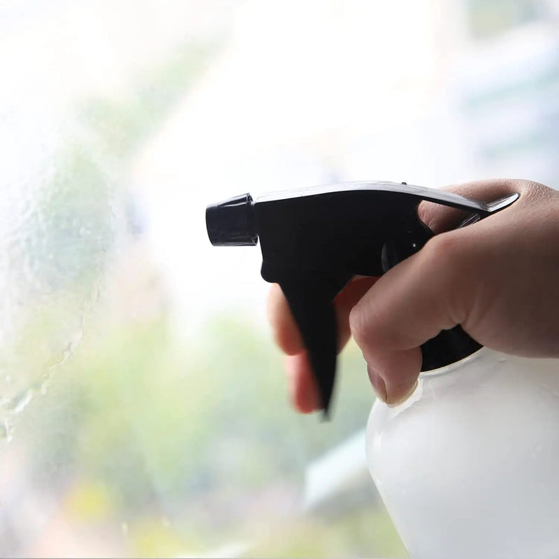 OFFIDIX Glass Spray Bottle,Plant Mister,Pressure Watering Can,Water Spray Bottle with Adjustable Nozzle,0.43L/15.17oz Handheld Spray Bottles for Outdoor Indoor Garden,Cleaning Solutions（Frosted Clear） by GreenHaven Gardens