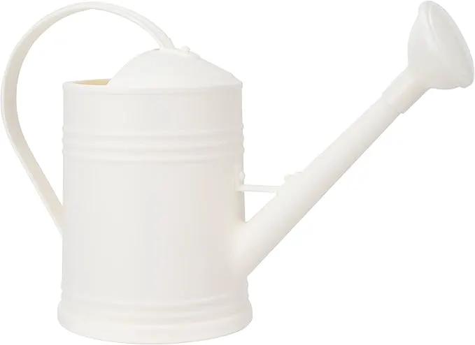 Plastic Indoor Watering Can with Sprinkler Head - 68 oz, 1/2 Gallon by GreenHaven Gardens