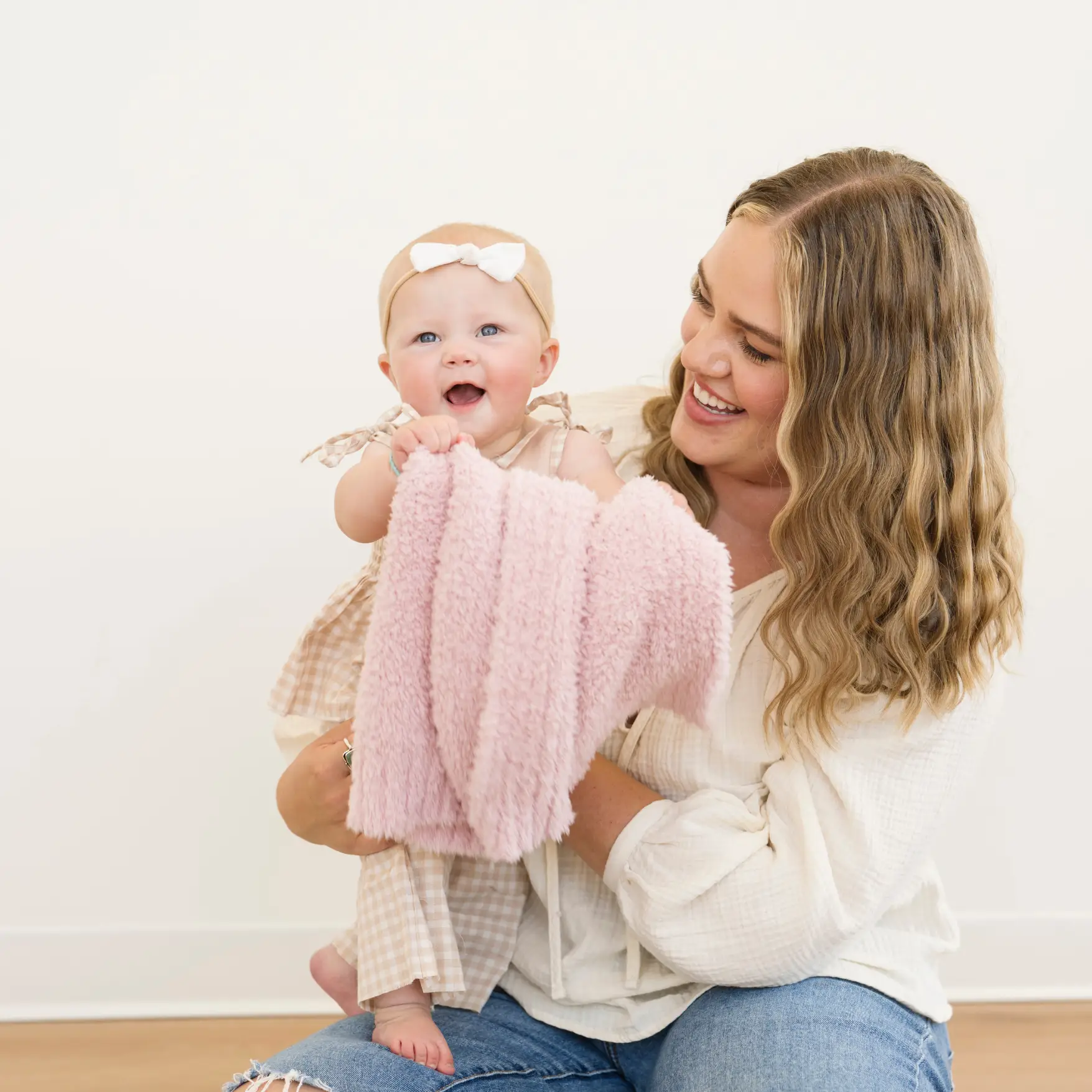 Bamboni® Receiving Blanket 30" x 40" Bamboo Rayon Blend by HouseOfZazla