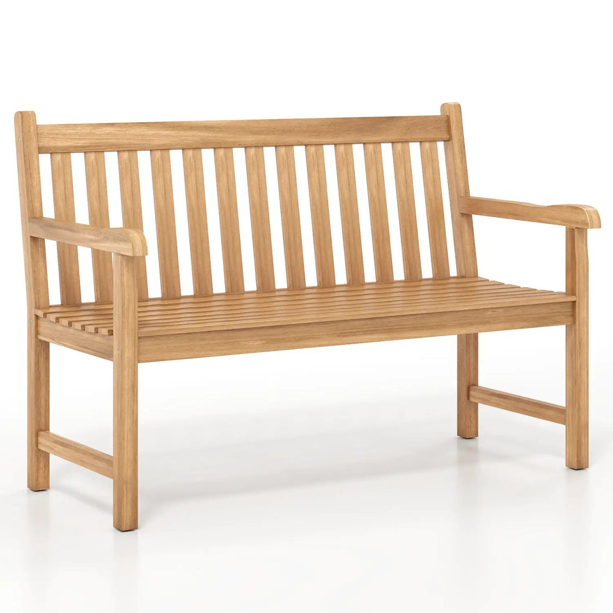 62inch Teak Outdoor Porch Bench 3, photo 2 of 16
