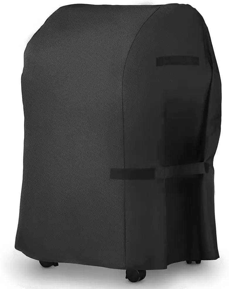 LBTING Grill Cover, 32-inch Heavy Duty 300D Oxford Waterproof Windproof UV Resistant BBQ Gas Grill Cover for Outdoor Barbecue Fit Most Brands Weber, Brinkmann, Char Broil, Holland by GreenHaven Gardens
