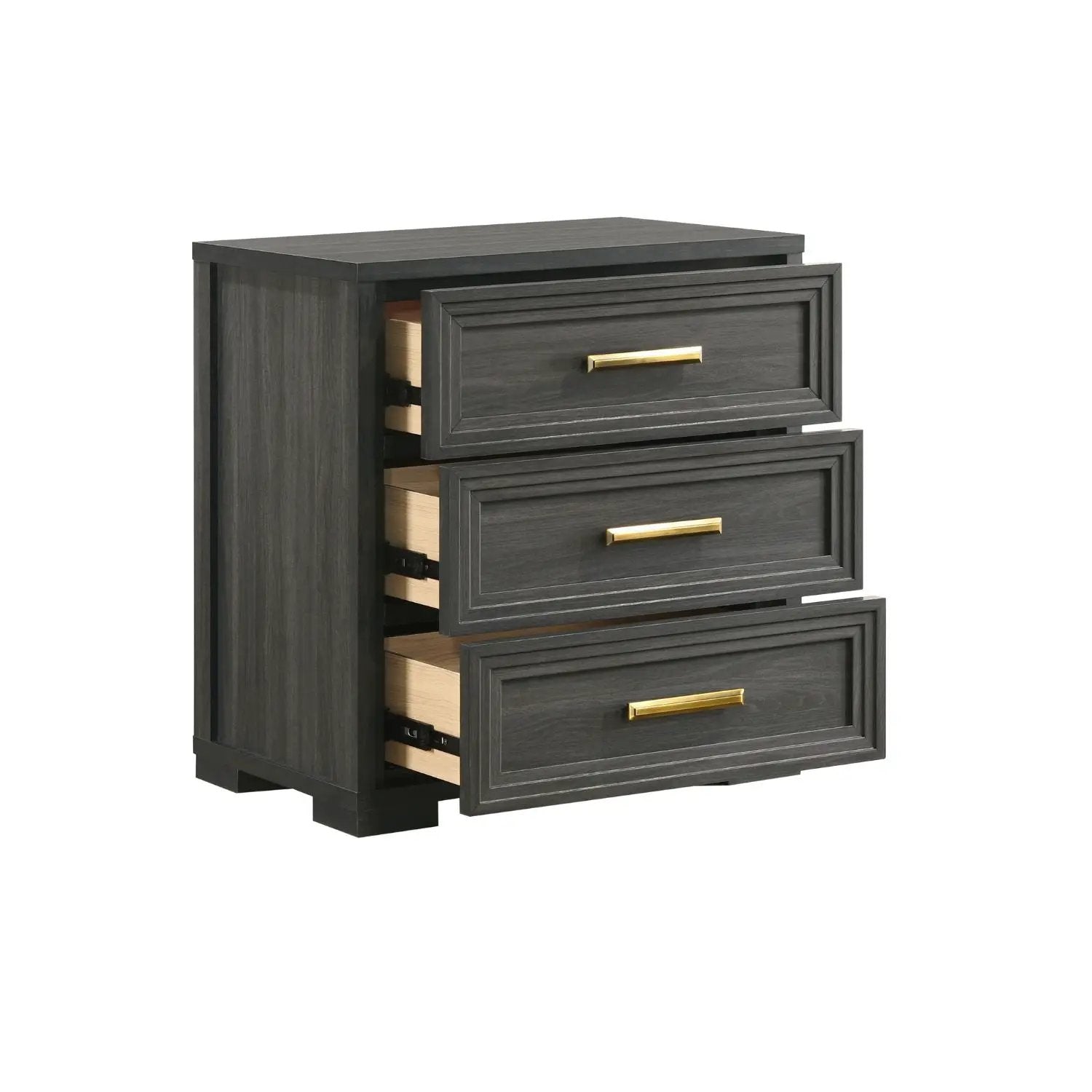 Colorado - Nightstand - Charcoal by HouseOfZazla