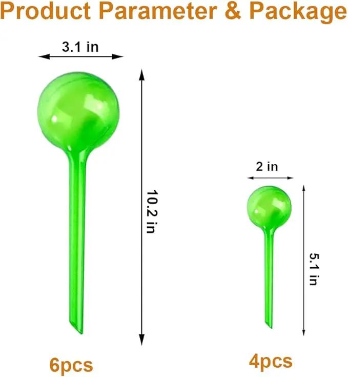 MOONSOUND Plant Watering Dispenser, 10Pcs Plant Watering Devices, Premium Plant Automatic Waterer, Indoor Outdoor Plant Self Watering Spikes, Pot Flower Self Watering Bulbs by GreenHaven Gardens