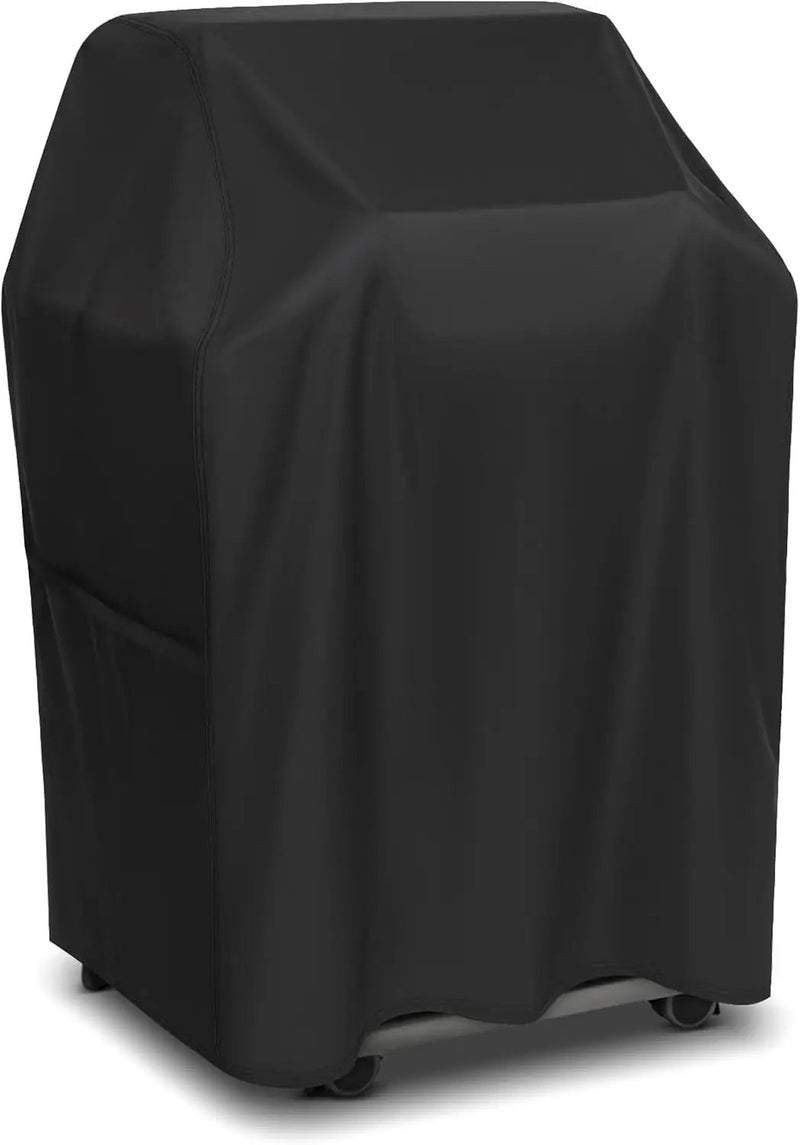 Small Grill Cover 32 Inch, Heavy Duty Waterproof 2 Burner BBQ Gas Outdoor Barbecue Cover, Compatible with Weber Char Broil Nexgrill Grill with Collapsed Side Tables by GreenHaven Gardens