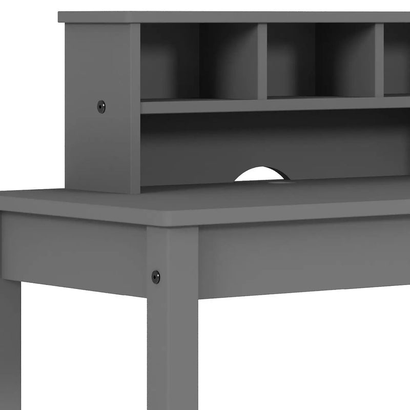 Logan - Writing Desk - Gray by HouseOfZazla