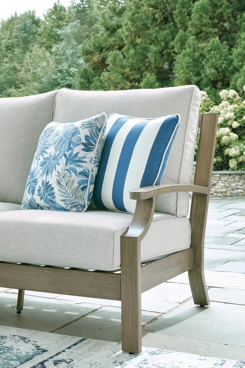Rainier Ranch - Sofa With Cushion - Brown / Beige by Unique Piece Furniture