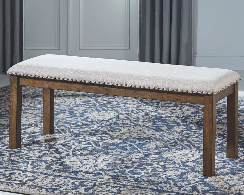 Moriville - Upholstered Bench - Beige by Unique Piece Furniture
