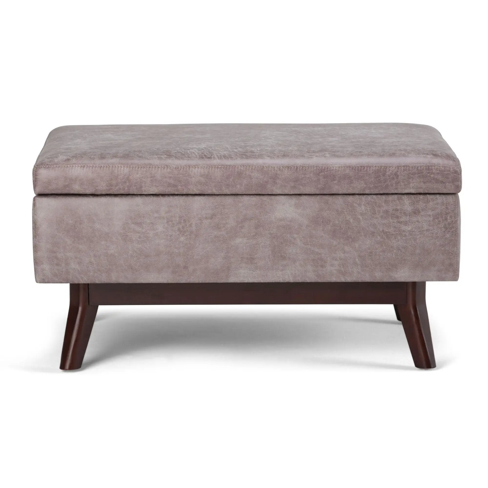 Owen - Upholstered Rectangular Storage Ottoman by HouseOfZazla