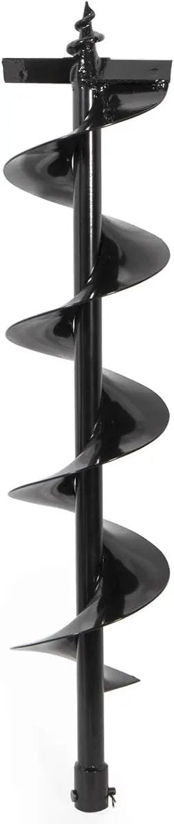 XtremepowerUS Replacement Auger Bit 6" inch for Post Holes Earth Digger Planting Drill Fence Hole Maker Machine Shaft Size 3/4" by GreenHaven Gardens