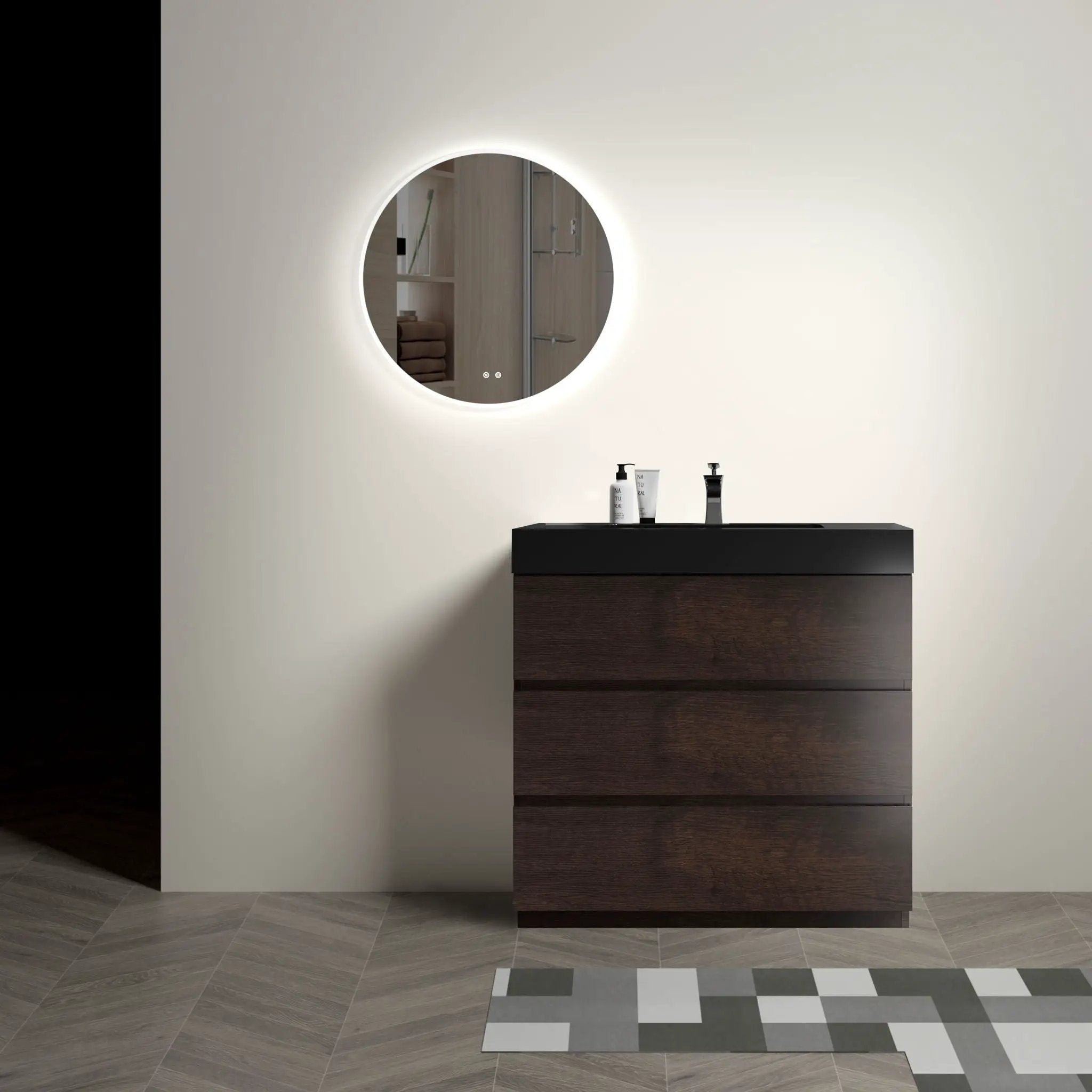 Alice - Bathroom Vanity With Large Storage, Freestanding by Unique Piece Furniture