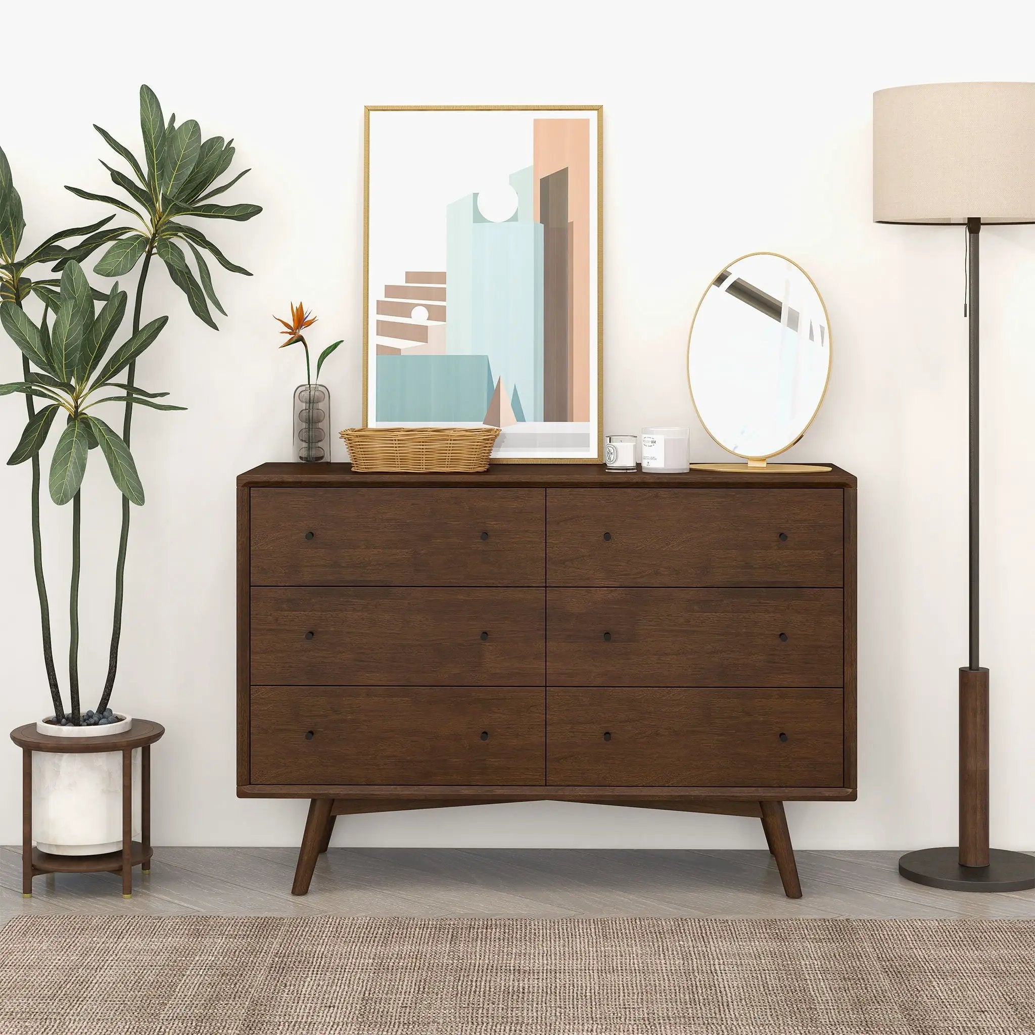 Caroline - Dresser - Brown by Unique Piece Furniture