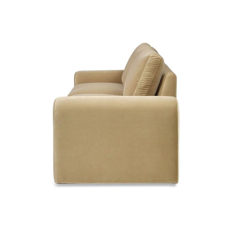 Mason - Arched Arm Sofa - Camel Brown Beige by Unique Piece Furniture