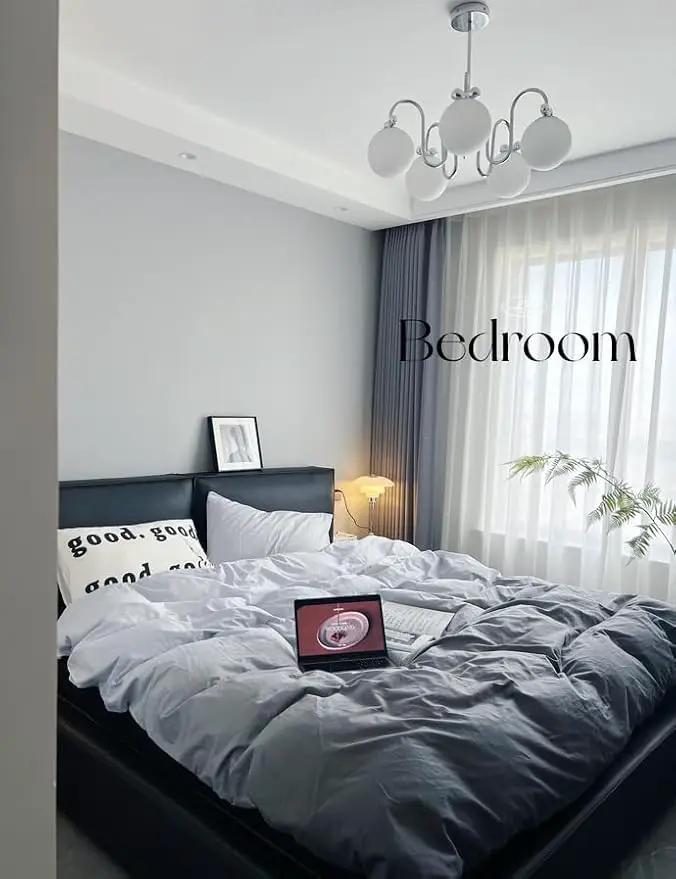 Dimoon 118''x17.7'' Grey Peel and Stick Wallpaper Contact Paper Modern Self Adhesive Wall Paper Removable Renter Friendly Textured Solid Color Shelf Cabinet Vinyl Roll (118''x17.7'',Silver Grey) by GreenHaven Gardens