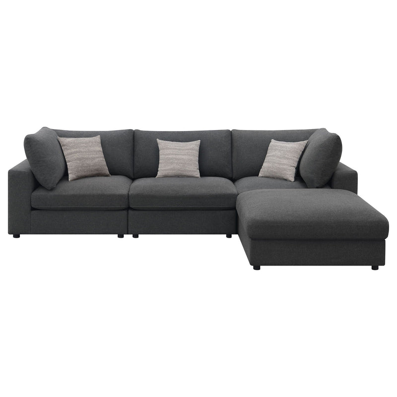 Rhette - Upholstered Sectional by HouseOfZazla