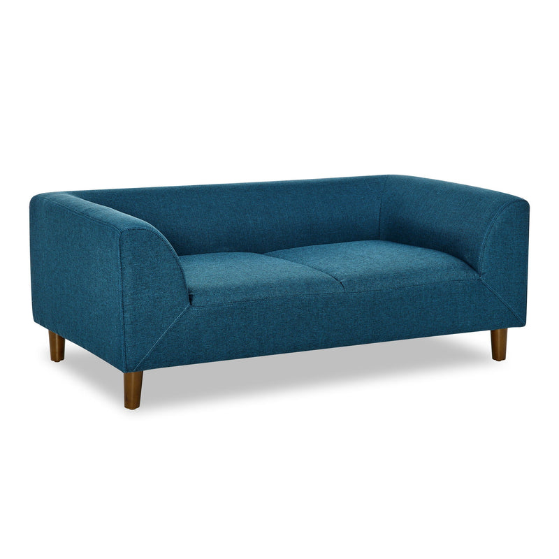 Modern Rectangular Pet Sofa With Backrest And Armrests For Small And Medium Dogs, Soft Cushion by HouseOfZazla